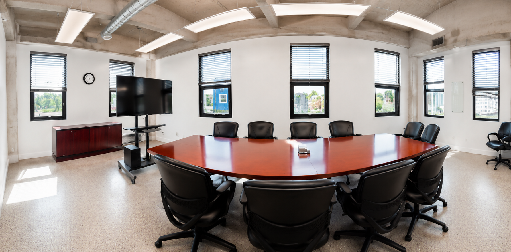 Finished Lodestar corporate office boardroom
